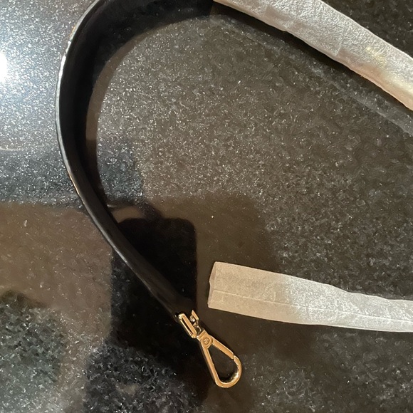 Rare Kate Spade Green & Purple on Black Satchel - Picture 12 of 12